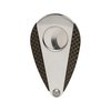 Xikar Xi3 Cigar Cutter, 440 Stainless Steel Blades With Rockwell C Rating Of 57, Unique Teardrop Shape, Carbon Fiber