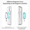 Sinjimoru Shockproof iPhone Case with MagSafe, PC & TPU Clear Phone Case for iPhone Case for Magsafe. M-Airclo for iPhone 15