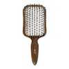 TAN MUJIANG Natural Wooden Paddle Hair Brush- Eco-Friendly 100% Wood Detangling Hairbrush for Women Men and Kids - Reduce Frizz and Massage Scalp