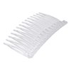 Lurrose Wedding Decor Plastic Comb 10pcs Clear Hair Combs Hair Clip Combs Plastic Bridal Wedding Veil Combs Fine Hair Styling Accessories for Women Girls Decorative Hair Combs Braided Wigs
