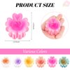 Flower Hair Clips for Women Flower Claw Clips, 12Pcs Medium Flower Clips Non-slip Flower Hair Claws, Cute Clips for Hair Hawaiian Flower Hair Clips Hair Accessories for Women Girls
