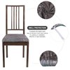 SearchI Seat Covers for Dining Room Chairs Stretch Printed Chair Seat Covers Set of 6, Removable Washable Upholstered Chair Seat Protector Cushion Slipcovers for Kitchen, Office