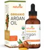 Naturise Organic Argan Oil - Organic Argan Oil Cold Pressed Argan Oil of Morocco - Vegan Non-GMO Gluten Free Argan Oil for Hair Growth and Skin Moisture - 100% Pure Moroccan Oil Hair Oil (1 fl. oz.)