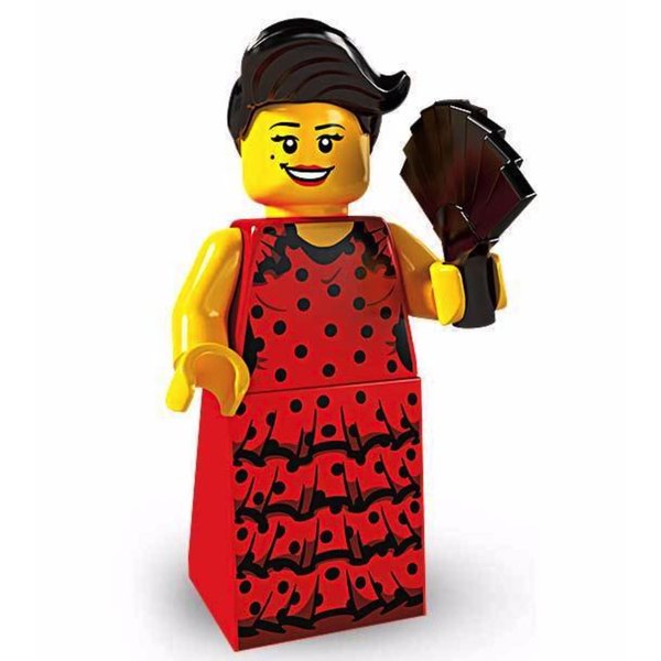 LEGO 8827 Minifigures Series 6 - Flamenco Mini Action Figure