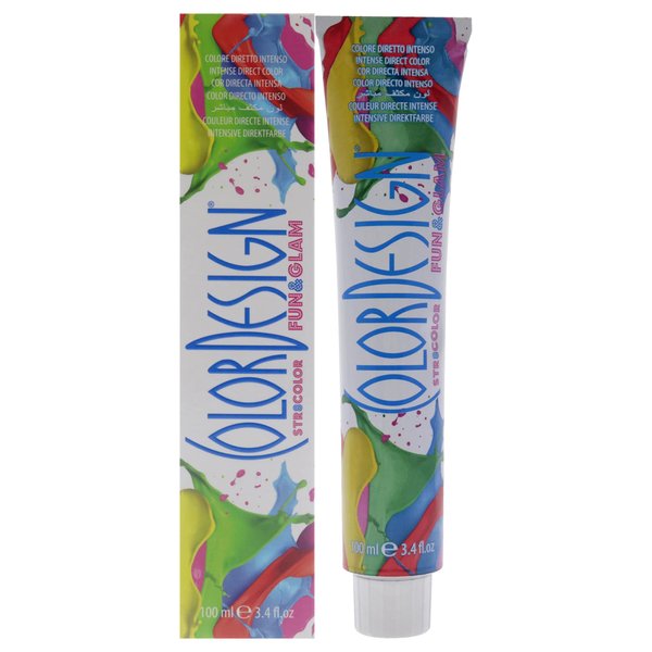 ColorDesign Fun and Glam Demi-Permanent Hair Color - Carribean Turquoise Hair Color Unisex 3.4 oz