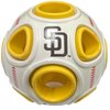 Pets First MLB San Diego Padres Baseball Treat Dispensing Toy for Dogs and Cats, Rubber Ball Dog Toy, Interactive Fun Dog Treat Toy, Natural Rubber Dog Feeding Toy