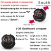 KanPas V28 Upgraded Version Mini Automotive Dashboard Car Compass Ball (V30)