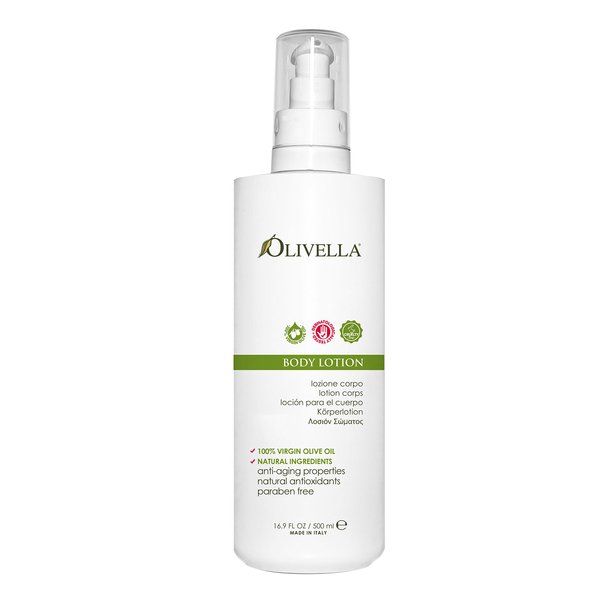 Olivella 2074IN Virgin Olive Oil Body Lotion, 16.9 Oz