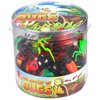 Toy Bug Action Figure Playset- 30 Pieces with 15 Unique Giant Insects- Educational Toy Set (Grasshoppers, Tarantulas, Spiders & more) - 2-4" Realistic Fake Bugs, Great for Pranks, Beach/Sandbox Toys
