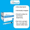 LiteTouch 3mL Luer Lock Syringe, Sterile, Individually Sealed - 100 Syringes per Box (no needle)