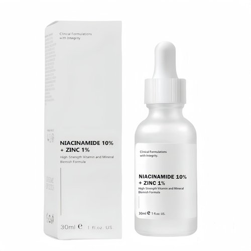 Niacinamide 10% + Zinc 1% Face Serum, Oil Control and Acne Treatment Niacinamide Facial Serum,Refreshing Serum for Face, 30ML/1 Fl Oz