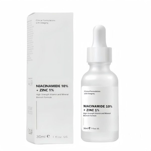 Niacinamide 10% + Zinc 1% Face Serum, Oil Control and Acne Treatment Niacinamide Facial Serum,Refreshing Serum for Face, 30ML/1 Fl Oz