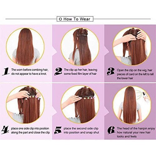 Afro Kinky Curly Human Hair Clip in Extensions Virgin Mongolian Human Hair Clip in Hair Extensions for Black Women 7pcs/set 120gram/set (18inch, Natural Color(#1b to #2) Afro Kinky Curly)