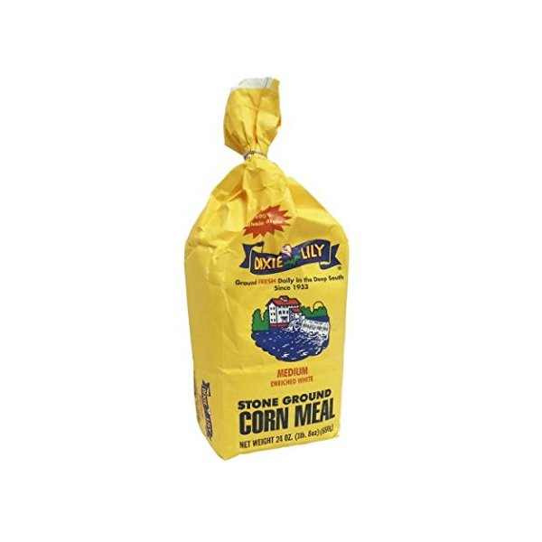 DIXIE LILY CORN MEAL STONE GROUND 24 OZ