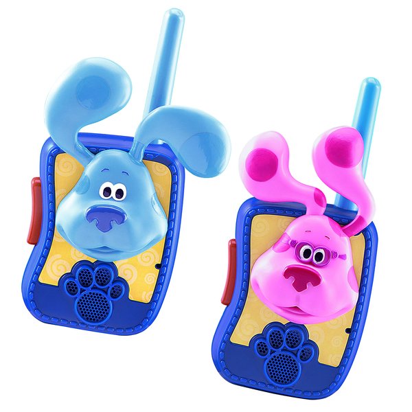 eKids Blues Clues and You Toy Walkie Talkies for Kids, Indoor and Outdoor Toys for Kids and Fans of Blues Clues Toys for Boys and Girls