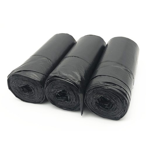 13 Gallon Black Trash Bags,with Handle Tall Kitchen Garbage Bag Office Home Trash Can Liners 45 Counts
