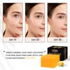 PIPIHUA Lemon Turmeric Kojic Acid Soap: Dark Spot Remover Soap for Lightening Skin Combines Lemon & Turmeric & Kojic acid & Collagen & Vitamin C & Glutathione(3 Pack)