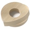 Birch Plywood Veneer Roll Wood Veneer Edge Banding,3/4 inch*25ft Edge Banding, Iron on with Hot Melt Adhesive, Flexible Wood Tape Sanded to Perfection. Easy Application Wood Edging
