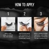 KISS Lash Couture Rebel Collection, False Eyelashes, Vibin'', 14 mm, Includes 1 Pair Of Lash, Contact Lens Friendly, Easy to Apply, Reusable Strip Lashes