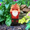 FOCO NFL Tampa Bay Buccaneers Team Slogan Small Garden Statue GnomeTeam Slogan Small Garden Statue Gnome, Team Color, One Size