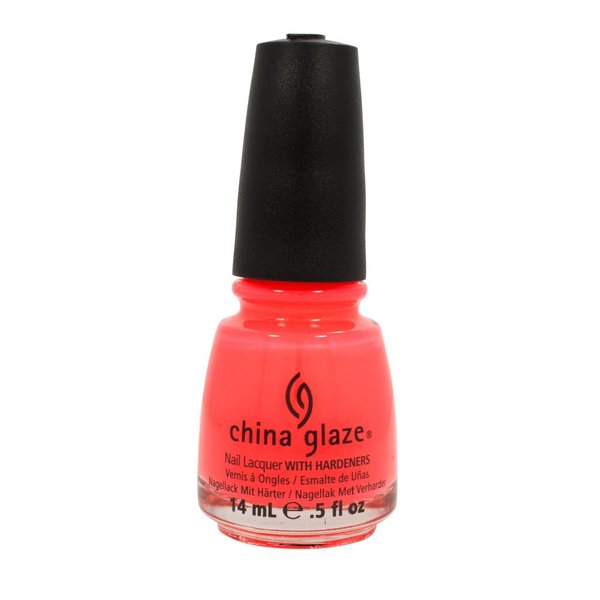 China Glaze Clay Nail Polish Lacquer Professional Salon SHELL-O Red Orange 81319 by China Glaze