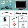 Yakry Wireless Backup Camera 5 Inch - Easy to Install Touch Key HD 1080P Monitor - No Delay Digital Signal Reverse Cam Night Vision for Car Truck Trailer Hitch Y25