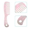 VOCOSTE 1 Pcs Hair Comb Wide Tooth, Anti-Static, for Thick, Curly Hair, Hair Care, Detangling Comb, for Wet and Dry Pink