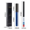 evpct 2Pcs Royal Light Blue Matte Liquid Lipstick and Lip Liner Pencil Makeup Set DNM Blue Lipstick 24H and with Lip Liner Set Waterproof Long Lasting labiales mate 24 horas originales 21#