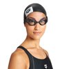 ARENA The One Woman Swim Goggles for Women Watertight Fit Orbit-Proof Seals Anti-Fog Polycarbonate Non-Mirror Lens, Smoke/White/Purple