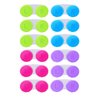 KISEER 12 Pack Colorful Contact Lens Case Box Holder Container Soak Storage Kit