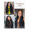 Human Braiding Hair Water Wave Bulk Human Hair for Braiding 1 Bundle 50g 18 Inch No Weft 10A Brazilian Virgin Curly Human Hair Extensions for Boho Braids Wet and Wavy Human Hair Braiding Hair