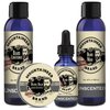 Mountaineer Brand Everyday Necessities Beard Bundle | Beard Wash, Conditioner, Beard Balm, Beard Oil for Men | Cleans, Hydrates Wiry Beards | Leaves Hair Soft and Manageable | Unscented Scent