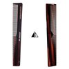 Speert #17 Handmade Wide Narrow Tooth Mustache Beard Comb Small Tortoise Havana Acetate Thick Coarse Curly Fine Short Pocket Sized Facial Hair Grooming Tangle Free Beard Straightener Growth Care Comb