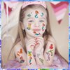 10 Sheets Mermaid Temporary Tattoos for Kids,Fake Tattoo Stickers for Boys and Girls Party Favors Supplies, Sea Animal Fake Tattoos Waterproof Tattoo Sticker Decor