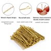 200 Counts Bobby Pins, Magicalmai 2 Inches Blonde Hair Pins with Box for Thick Thin Hair, Invisible Wave Hairgrip, Mini Hairpin Bobbie Pins Bulk for Women Lady Girls Kids