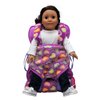 THE QUEEN'S TREASURES Doll Accessory,Purple Baby Doll Backpack Carrier and Doll Sleeping Bag, Compatible for use with 15 and 18 Inch American Girl Dolls. Doll NOT Included