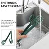 HOLIDYOYO Multifunctional Egg Beater Cooking Tongs Ergonomic Food Clip for Salad Mixing Boiled Egg Handling Heat Resistant Kitchen Tool Easy to Clean Store