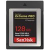 SanDisk 128GB Extreme PRO CFexpress Card Type B - SDCFE-128G-GN4NN, Silver