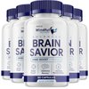 (5 Pack) Mindful Wellness Advanced Brain Savior Capsules Pills, Brain Savior Mind Boost Supplement for Cognition and Focus, Brain Savior Reviews, Mindful Wellness Brain Pill Supplement (300 Capsules)