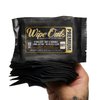 Wipe Outz Black Tattoo Towels - Premium DRY Tattoo Wipes for During Tattooing, Pmu Aftercare, Tattoo Aftercare - Soft & Durable Tattoo Ink Wipes (6.25”x8”) (Black 600-Count) (60 Pack)