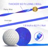 PartyWoo Crepe Paper Streamers 6 Rolls 492ft, Pack of Royal Blue Streamers Party Decorations, Crepe Paper for Birthday Decorations, Party Decorations, Baby Shower Decorations (1.8 in x 82 Ft/Roll)