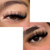 Yasnai Cat Eye Lashes False Eyelashes Volume Lashes Wispy Fake Lashes Natural Eyelashes 7 Pairs Pack 9D