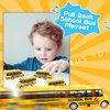 16 Pcs Yellow School Bus Pull Back School Bus Mini School Bus Toys for Toddlers Girls Boys Back to School Classroom Gift Party Favors