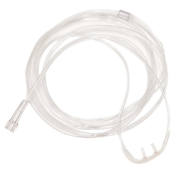 Oxygen Nasal Cannula - Latex and DEHP Free - Adult, 7 Feet, 0.8 ounces