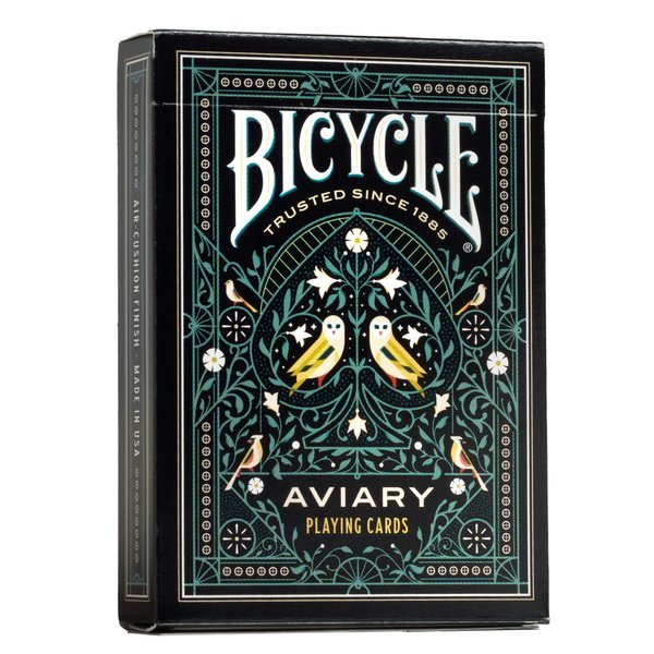 Bicycle Aviary Playing Cards, Teal