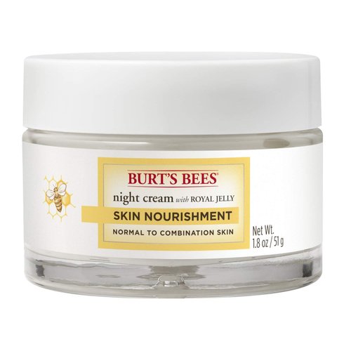 Burt's Bees Skin Nourishment Night Cream for Normal to Combination Skin, 1.8 Oz (Package May Vary)