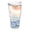 Tervis Kelly Ventura Drift Made in USA Double Walled Insulated Tumbler Travel Cup Keeps Drinks Cold & Hot, 24oz, Classic