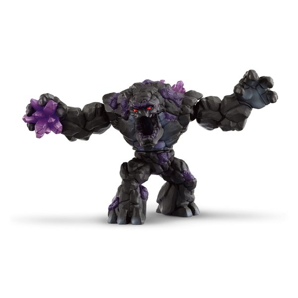 Schleich Eldrador Shadow World Stone Monster - Realistic Mythical Fantasy Creature Action Figure Toy - Stone Creature with Movable Arms and Torso, for Boys and Girls, Gift for Kids Age 7+