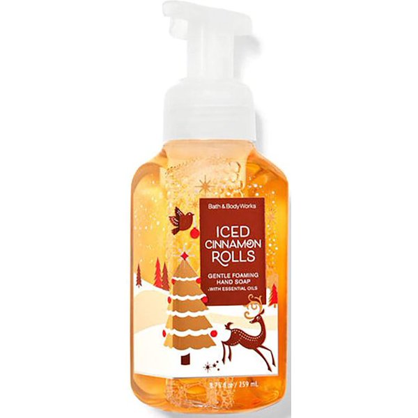 Bath & Body Works Iced Cinnamon Rolls Gentle Foaming Hand Soap 8.75 oz (Iced Cinnamon Rolls)
