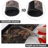 YUNVI 4 PCS Tree Stand Rail Pads,Summit Treestands Shooting Rail Pads,Ladder Tree Stand Shooting Rail Camo Covers for Climbing Tree Stands,Tripod Deer Stand Accessories